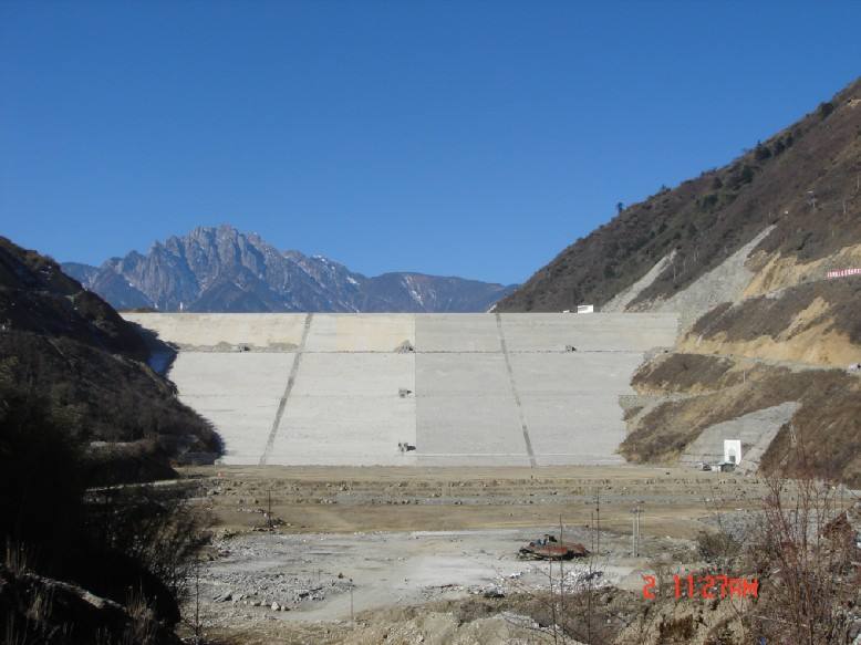 冶勒大壩監測及排水(shuǐ)廊道(dào)等滲漏處理(lǐ)工程