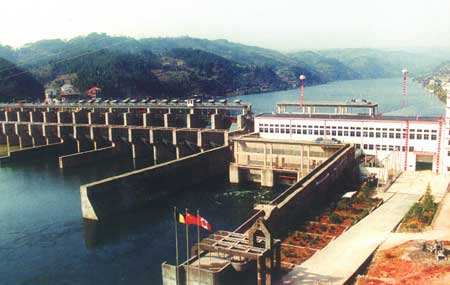 高(gāo)灘電站溢流閘壩及消能功沖蝕磨損處理(lǐ)